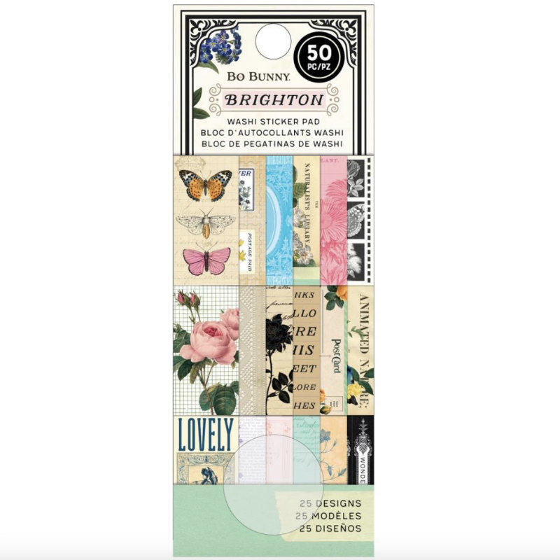 Bo Bunny Washi Sheets: Brighton