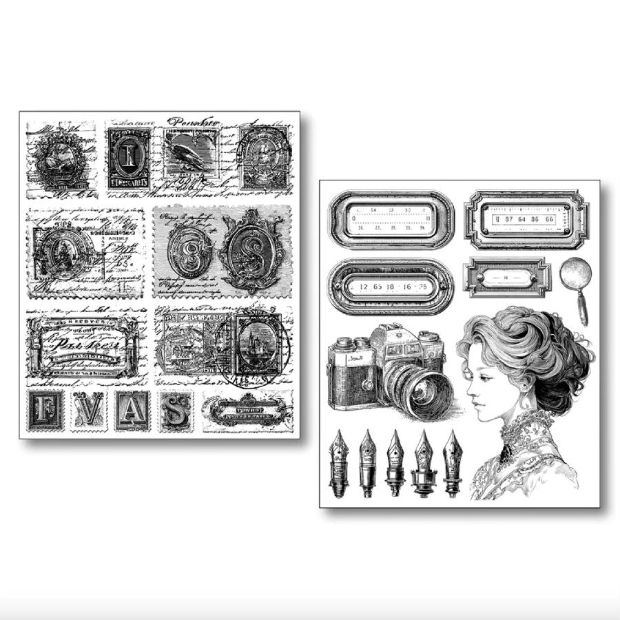 Ciao Bella Transparent Adhesive Sheets: Lithographs