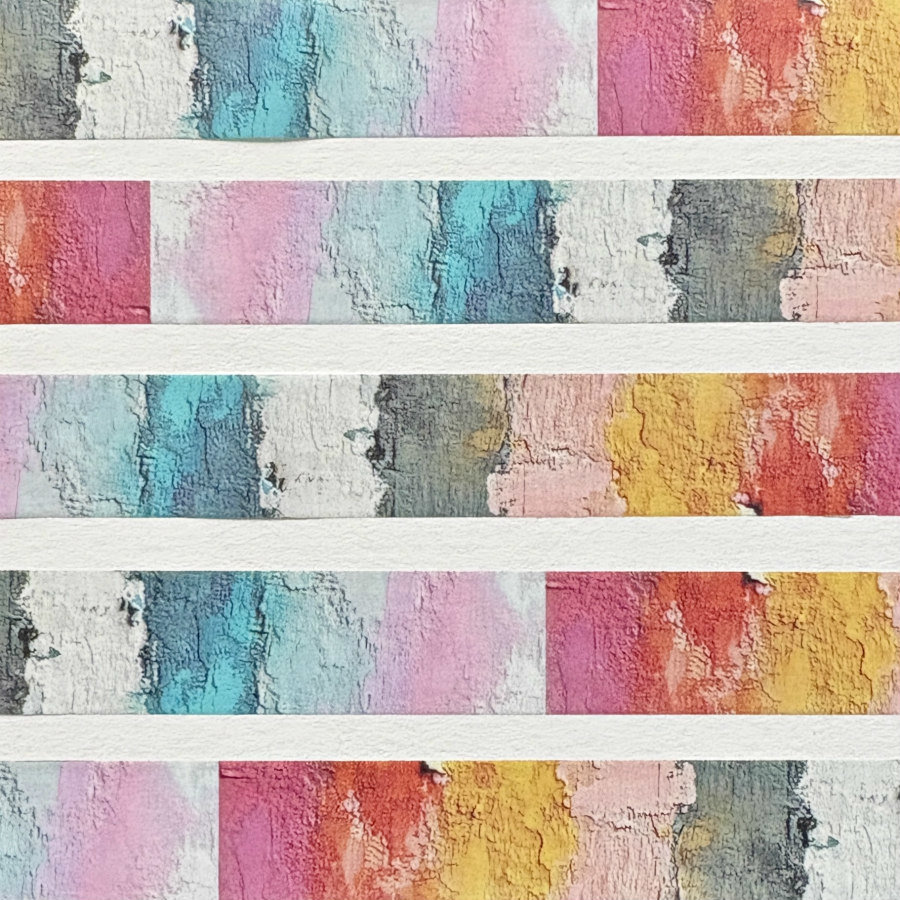 Collage Soup Washi Tape: Painted Layers