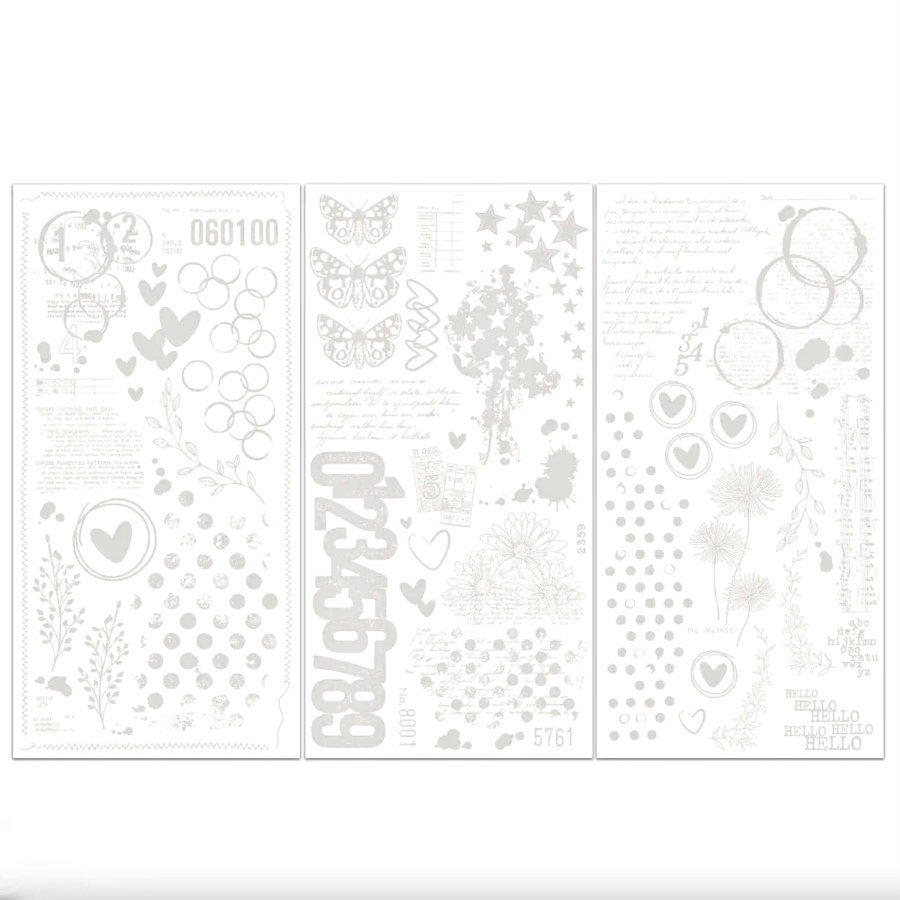 49 and Market IrRESISTible White Rub-ons: Curiosities