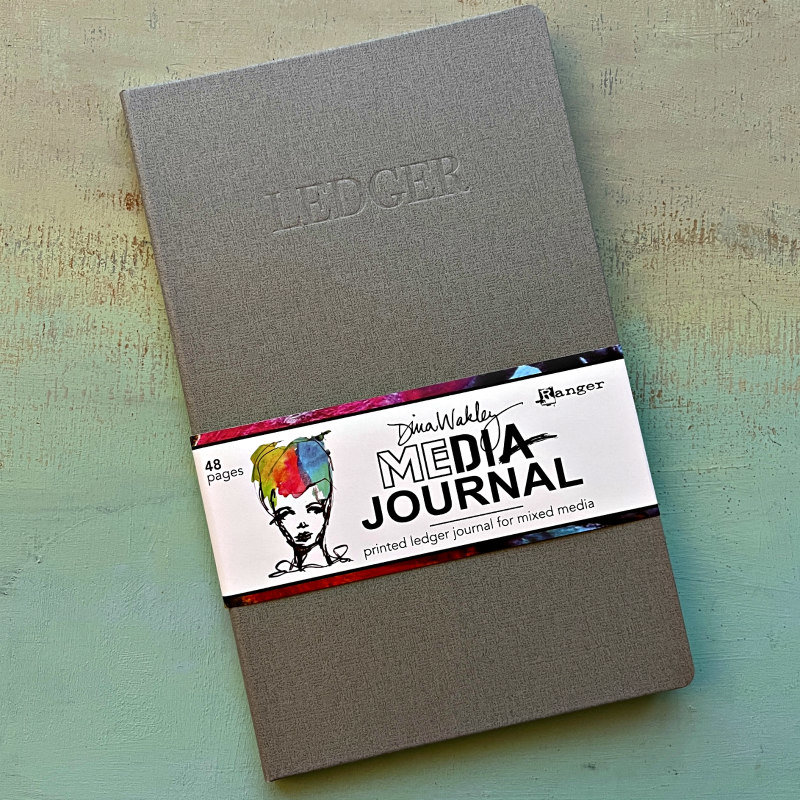 Dina Wakley Media Journal: Printed Ledger
