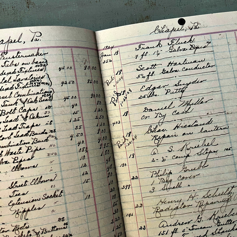 Dina Wakley Media Journal: Printed Ledger