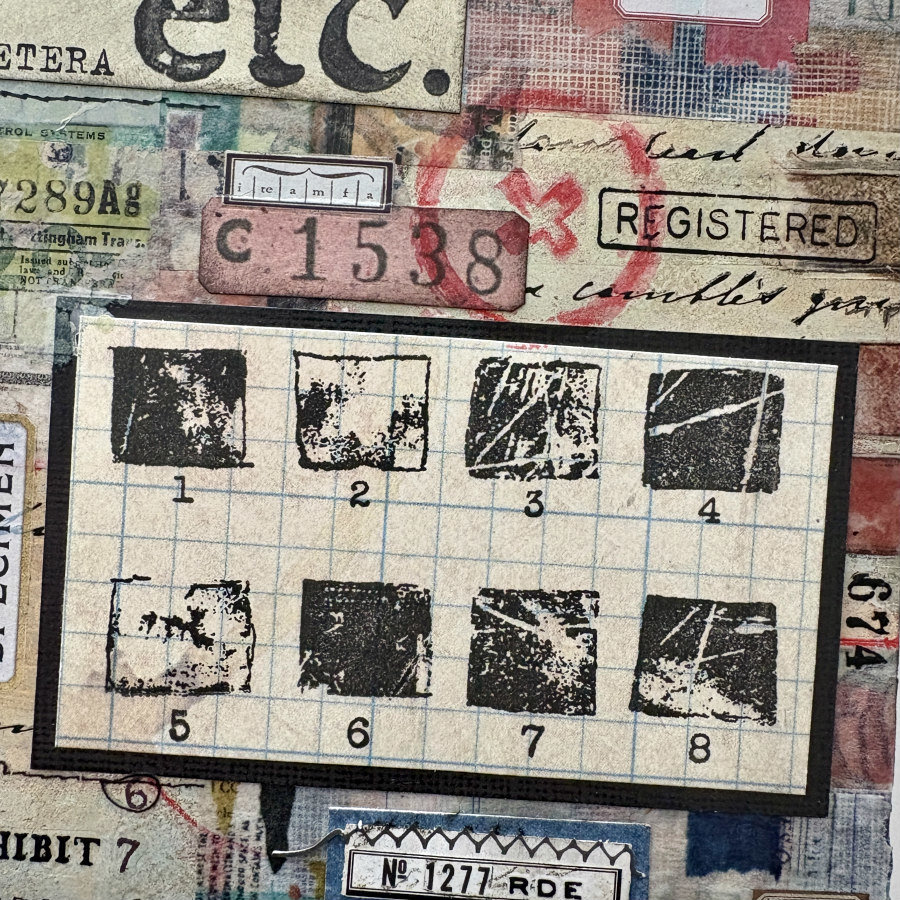 Seth Apter Exhibit 7: Original Mixed Media Art