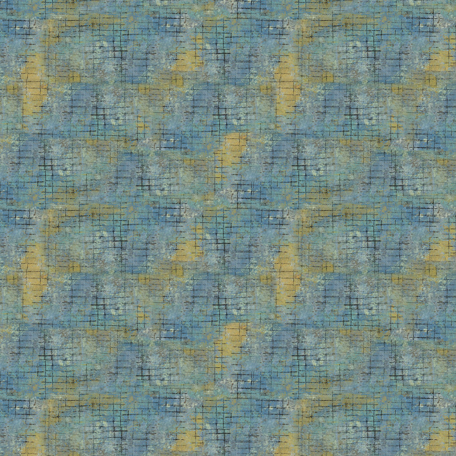 FreeSpirit One Layer Away Fabric ½ Yard+: Grid Graph