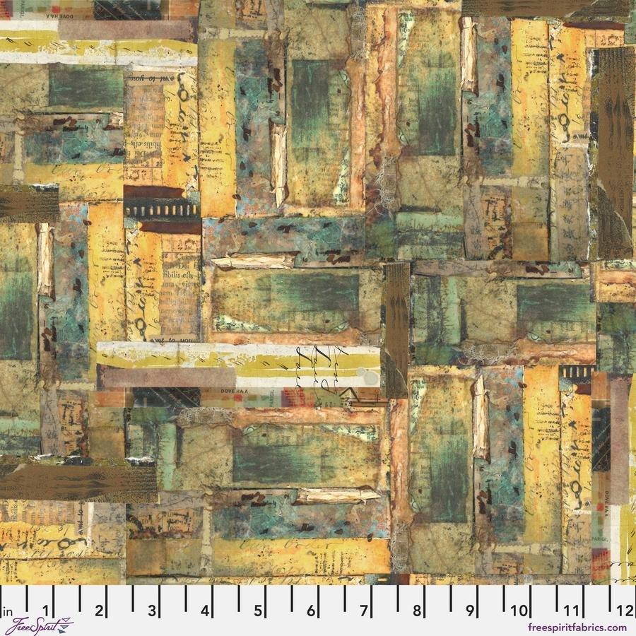 FreeSpirit One Layer Away Fabric ½ Yard+: Northern Territory