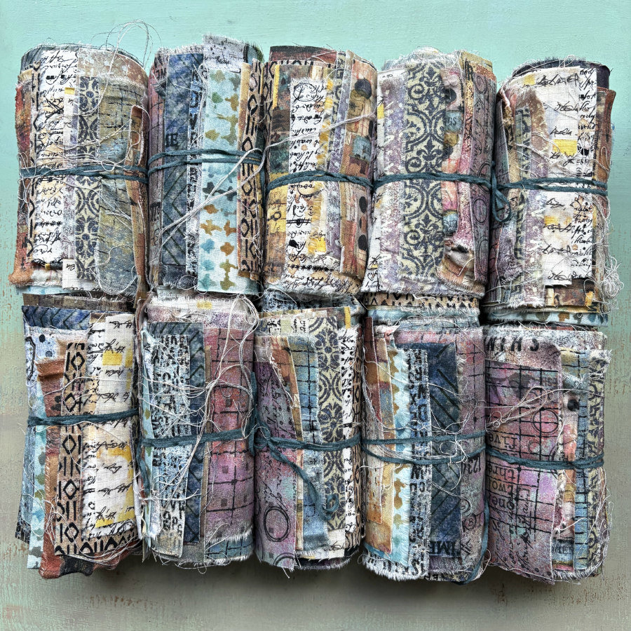 FreeSpirit Fabric One Layer Away Collection: Ripped Strip Roll