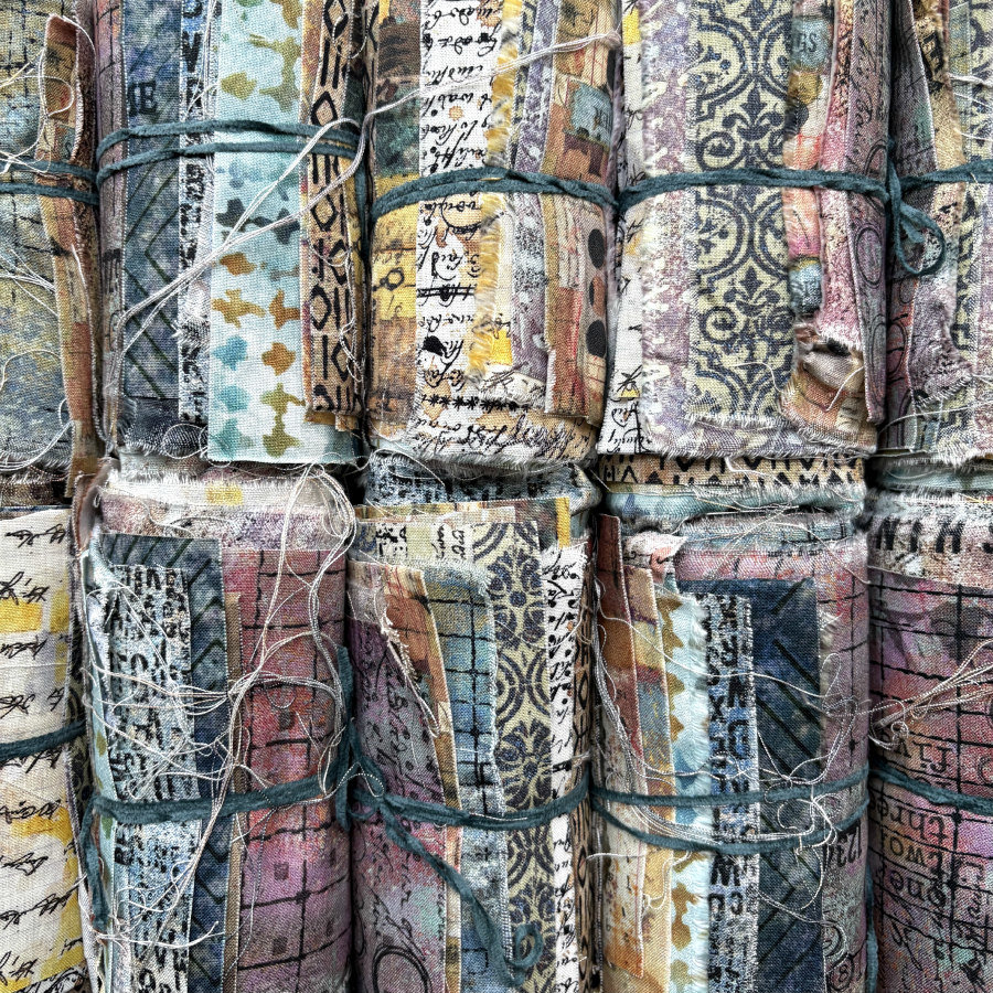FreeSpirit Fabric One Layer Away Collection: Ripped Strip Roll