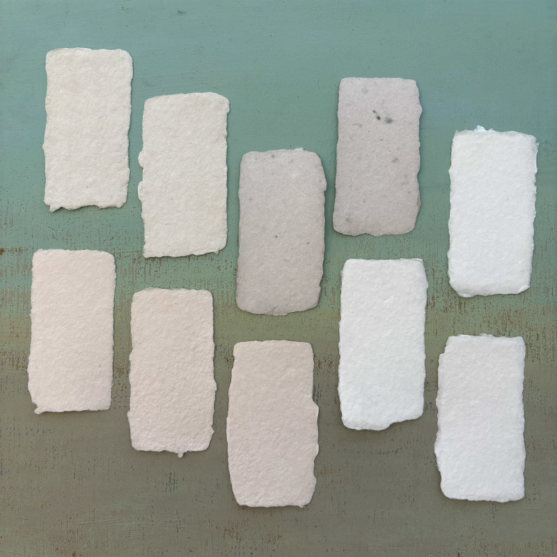 Handmade Artisan Paper Set: Mini Neutrals