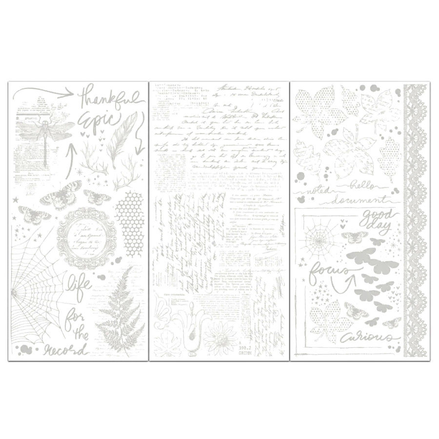 49 and Market IrRESISTible White Rub-ons: Focus