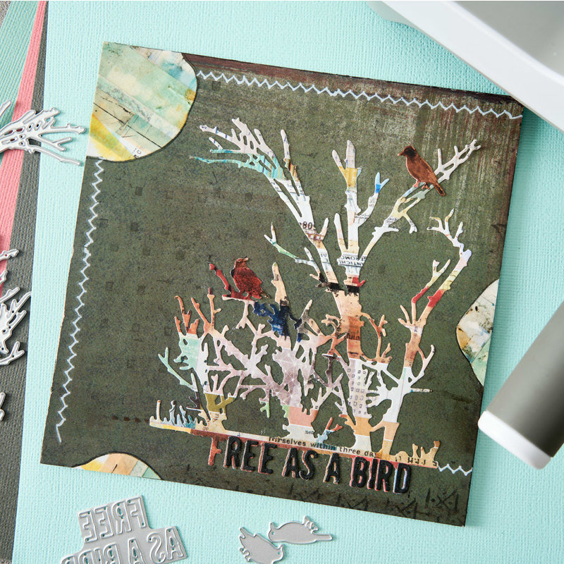 Seth Apter Sizzix Thinlit Dies: Free Bird