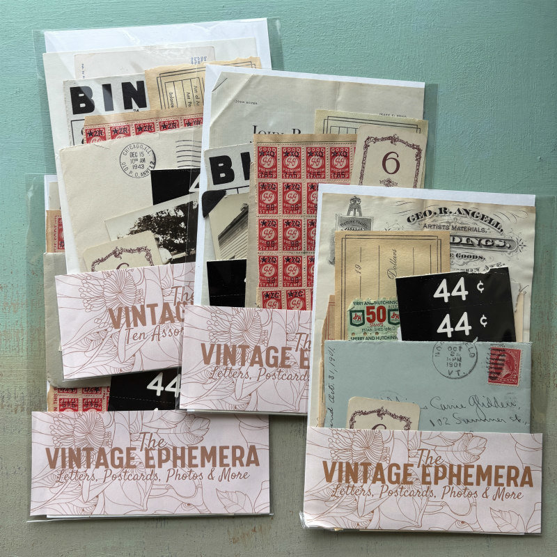 Vintage Ephemera Pack