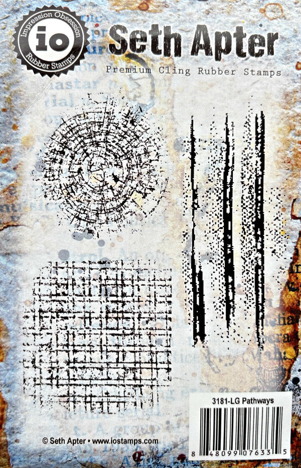 SOLD: Pathways Cling Rubber Stamp Set
