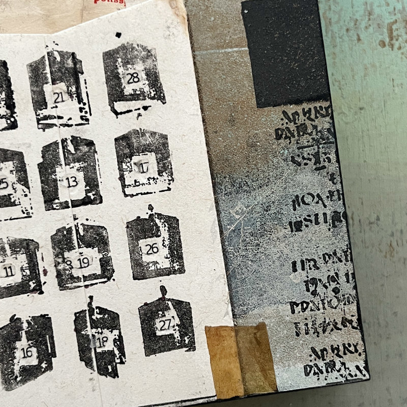 Inside Pocket: Original Mixed Media Art