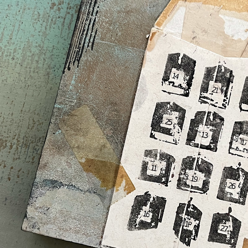 Inside Pocket: Original Mixed Media Art