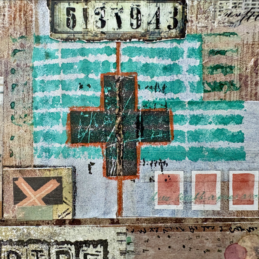 Seth Apter Inspire: Original Mixed Media Art