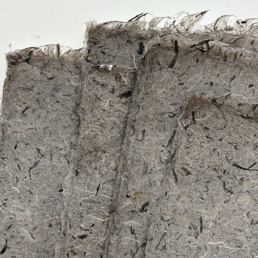 Natural Handmade Paper: Milkweed Fiber Winter Harvest