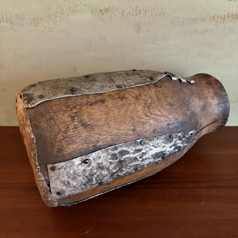 SOLD: African Tutsi Mahogany Jug - Repaired