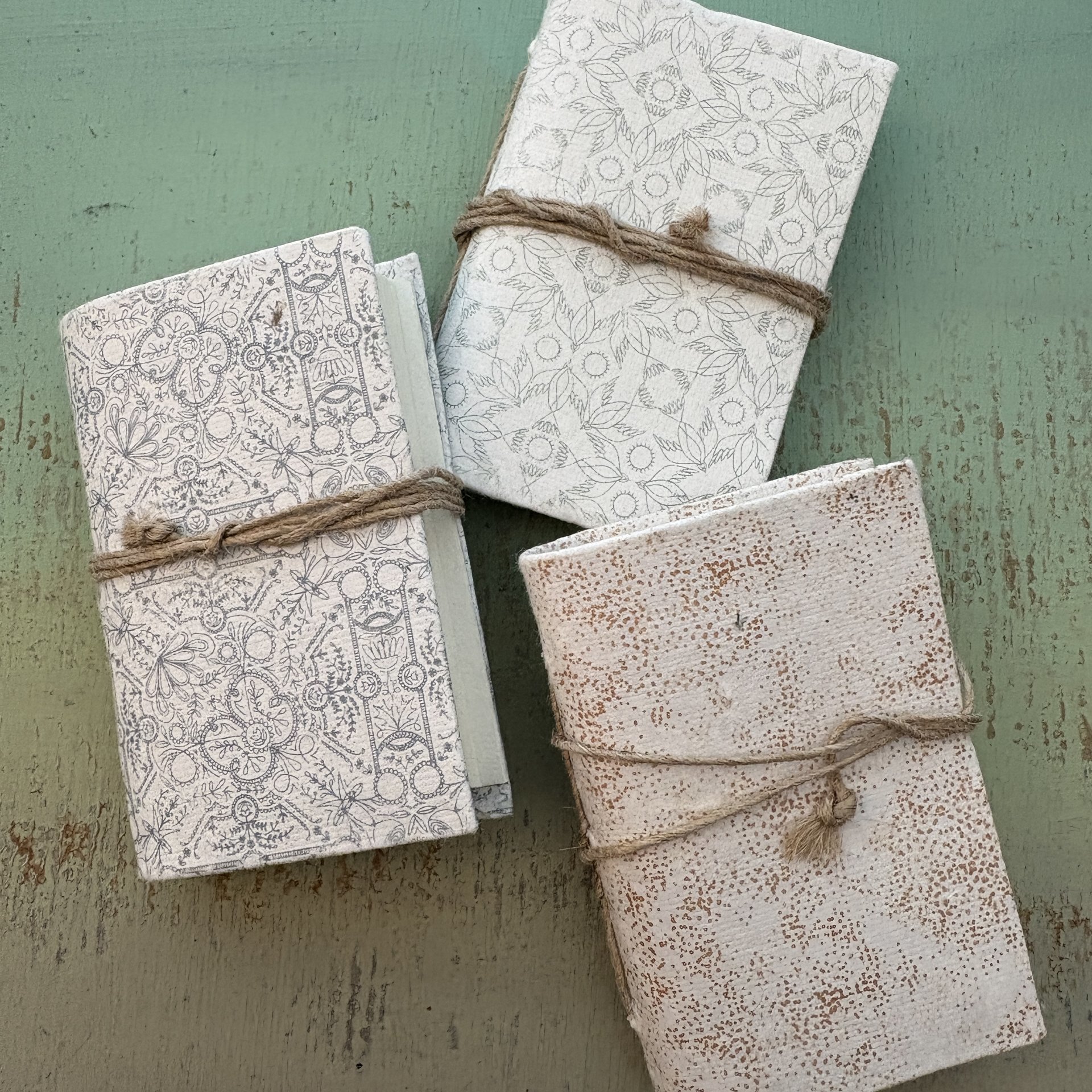 Nouveau Botanical Mini Journal Trio