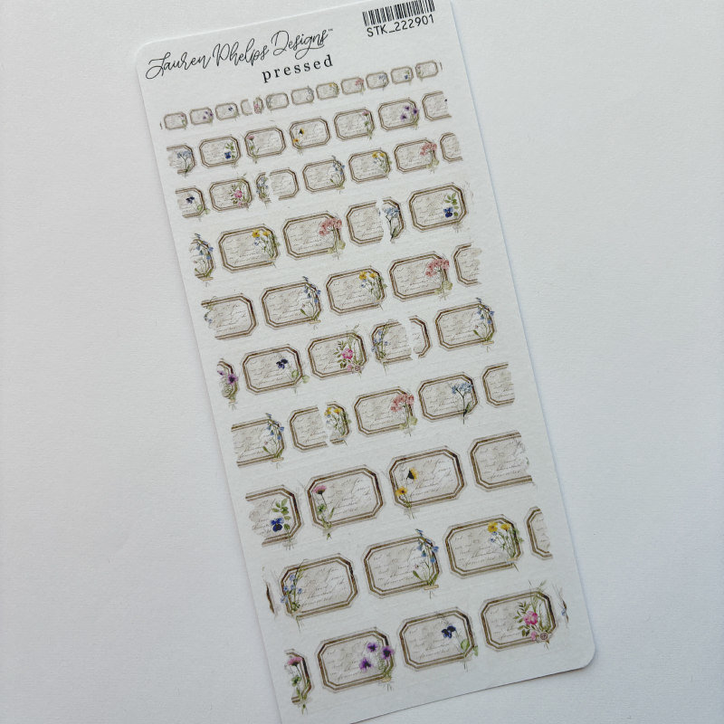 Lauren Phelps Designs Washi Strips: Pressed