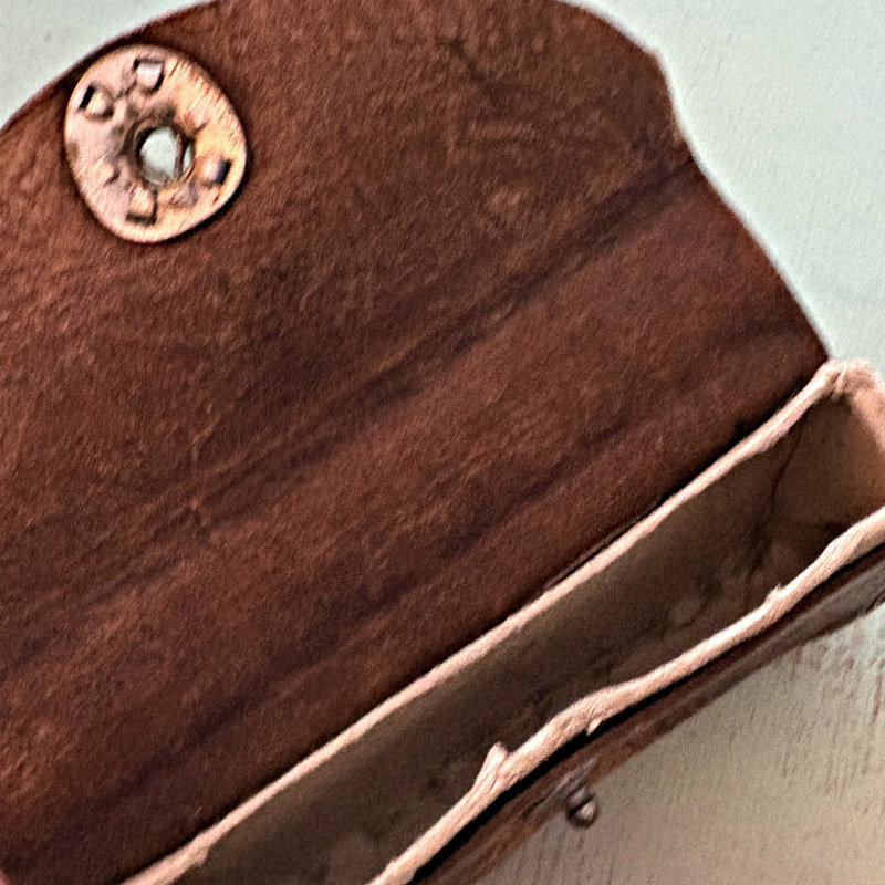 SOLD: Antique Leather Pouch