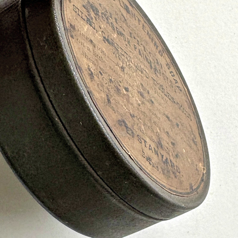 SOLD: Vintage Round Tin: Lightening Soap