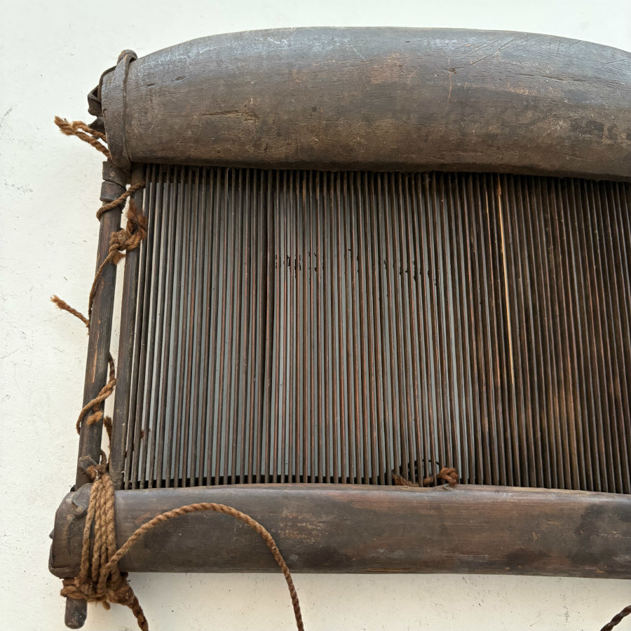SOLD: Antique West African Loom Beater for Baule Weaving