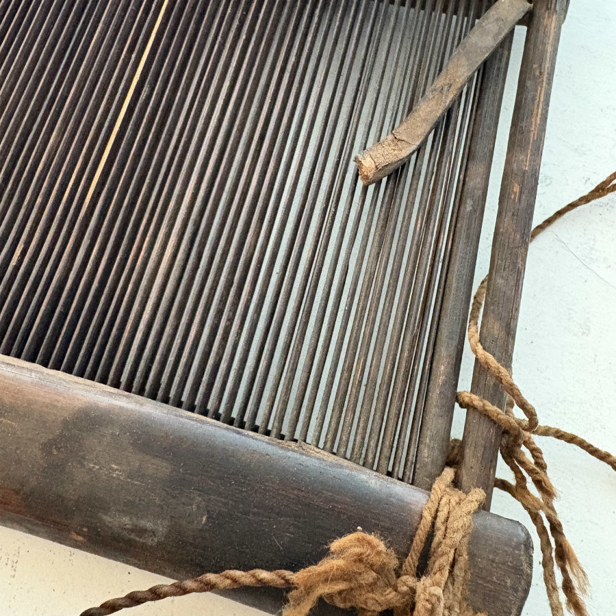 SOLD: Antique West African Loom Beater for Baule Weaving