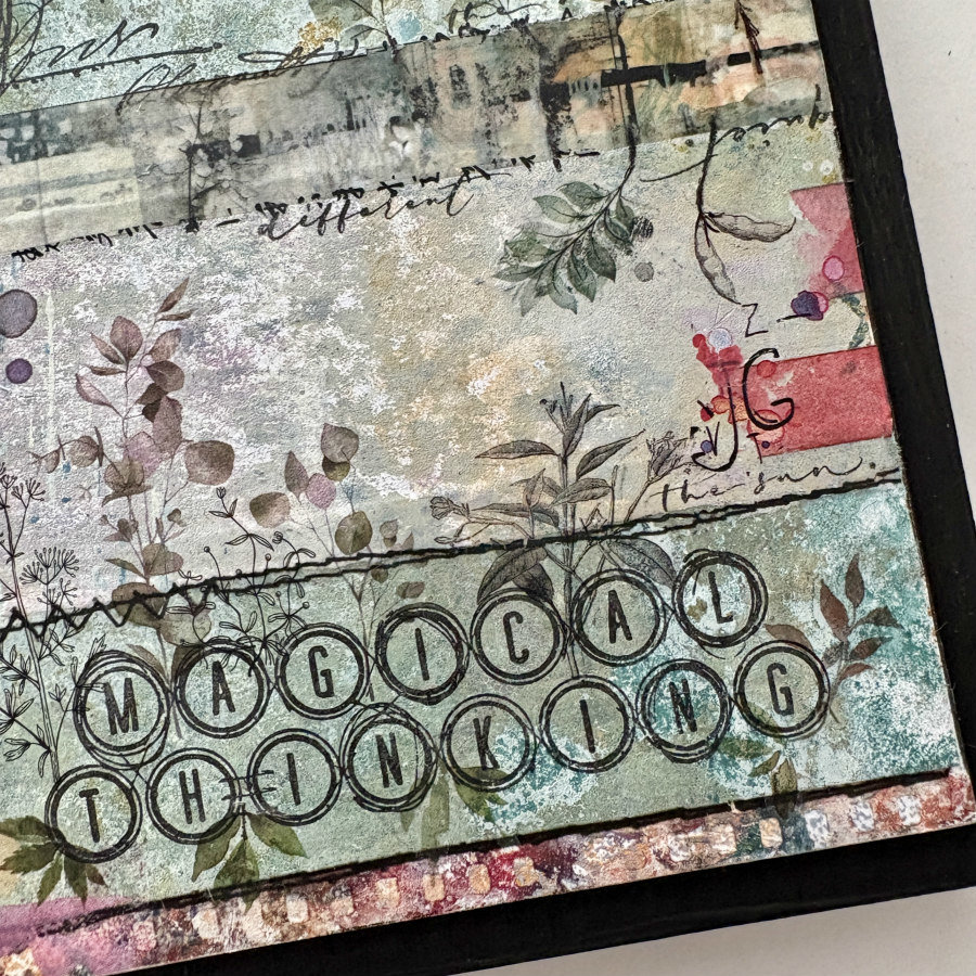 Seth Apter Magical Thinking: Original Mixed Media Art