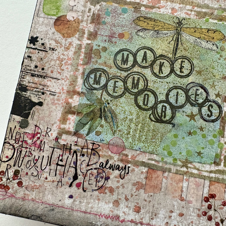 Seth Apter Make Memories: Original Mixed Media Art