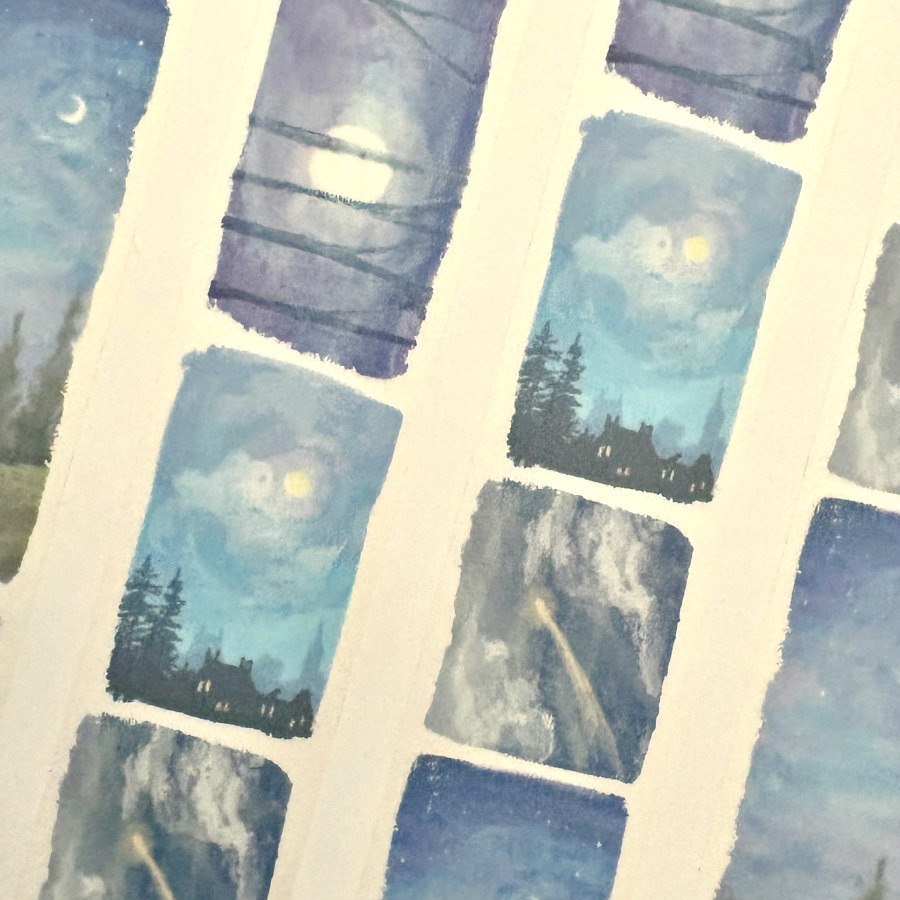 Mind Wave PET Tape: Winter Landscape