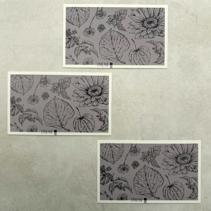Botanical Collage Cards: Leaves & Flowers