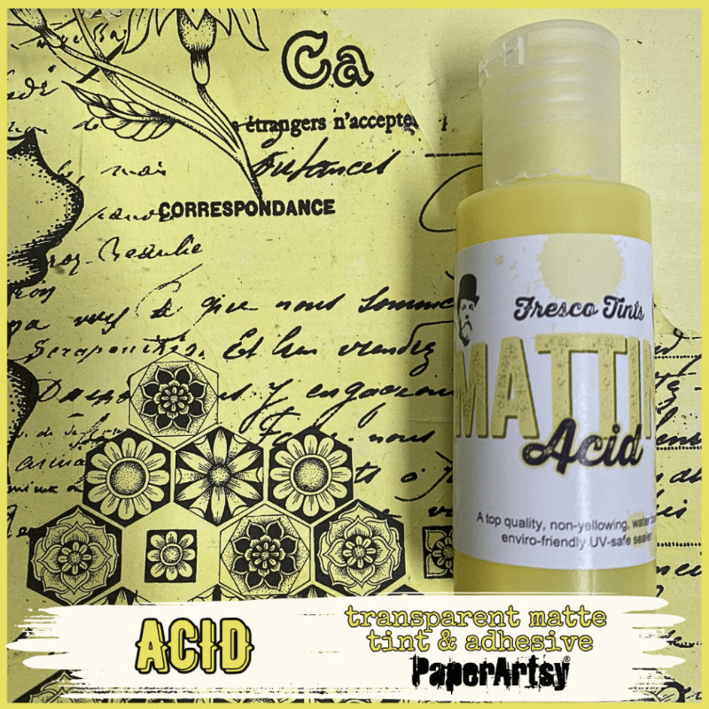 PaperArtsy Mattint: Acid