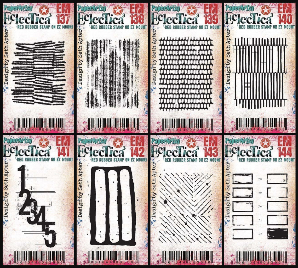 PaperArtsy Mini Stamps: Set #9