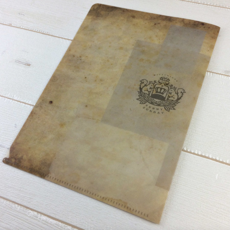 Clear 3-Pocket Folder: Vintage Light