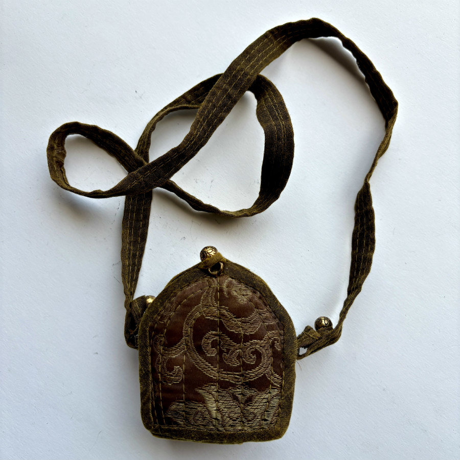 Tibetan Prayer Box Necklace: Temple Arch