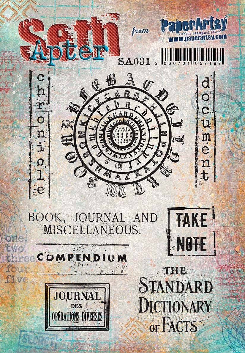 RESTOCKED: PaperArtsy 31 Cling Rubber Stamp Set