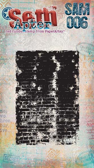 PaperArtsy Mini Cling Rubber Stamp: 006