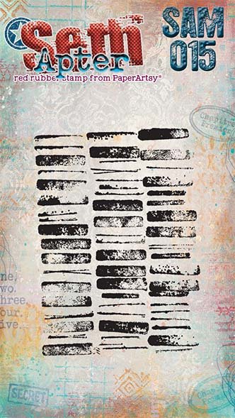 PaperArtsy Mini 015 Cling Rubber Stamp