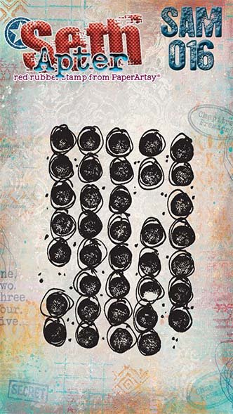 PaperArtsy Mini Cling Rubber Stamp: 016