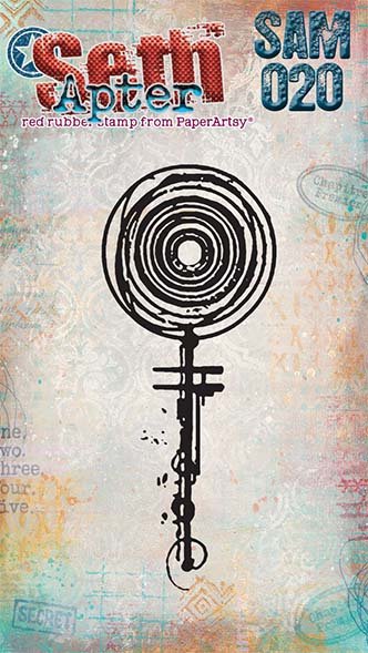 PaperArtsy Mini Cling Rubber Stamp: 020