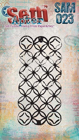 PaperArtsy Mini Cling Rubber Stamp: 023