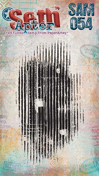 PaperArtsy Mini Cling Rubber Stamp: 054