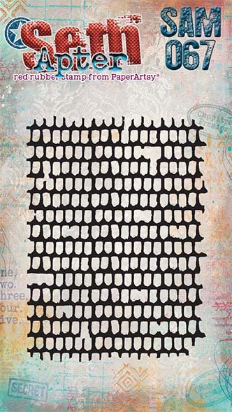 PaperArtsy Mini Cling Rubber Stamp: 067