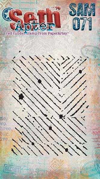 PaperArtsy Mini Cling Rubber Stamp: 071