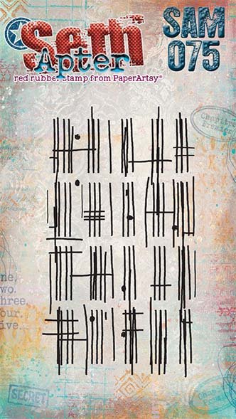 PaperArtsy Mini Cling Rubber Stamp: 075