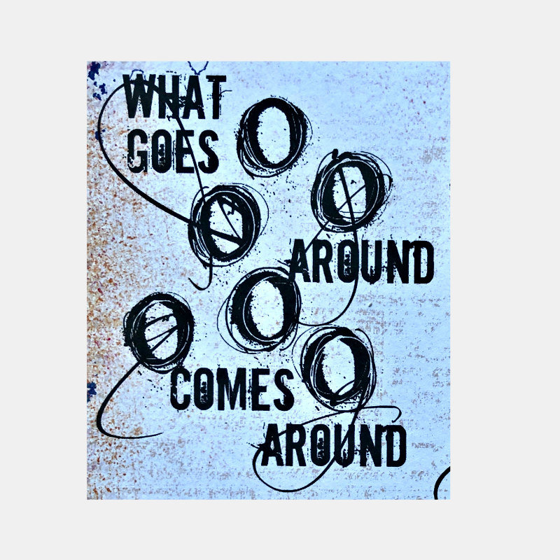 ONE LEFT: Stamp Singles 18