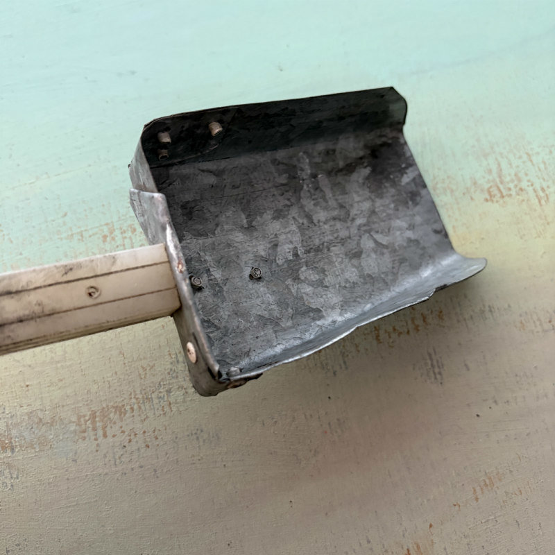 Vintage Rectangular Scoop Large