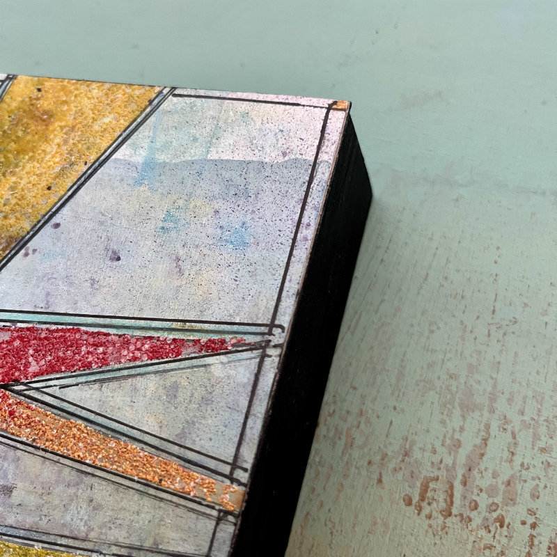 Shine: Original Mixed Media Art