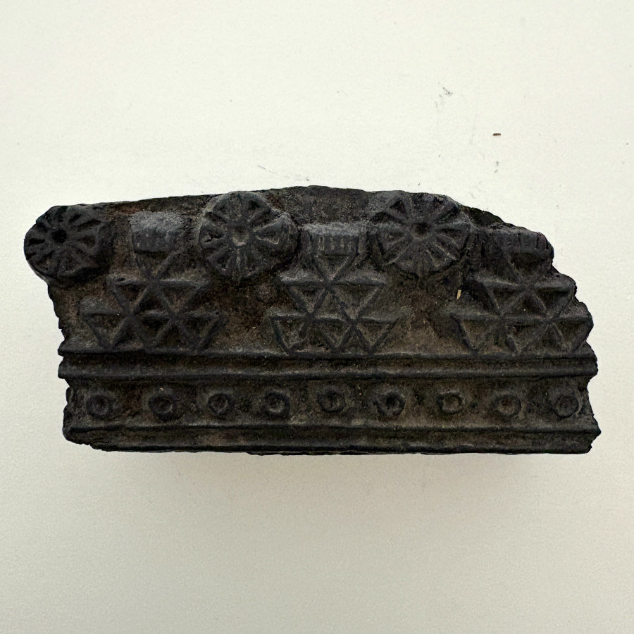 Vintage Print Block Medium 2