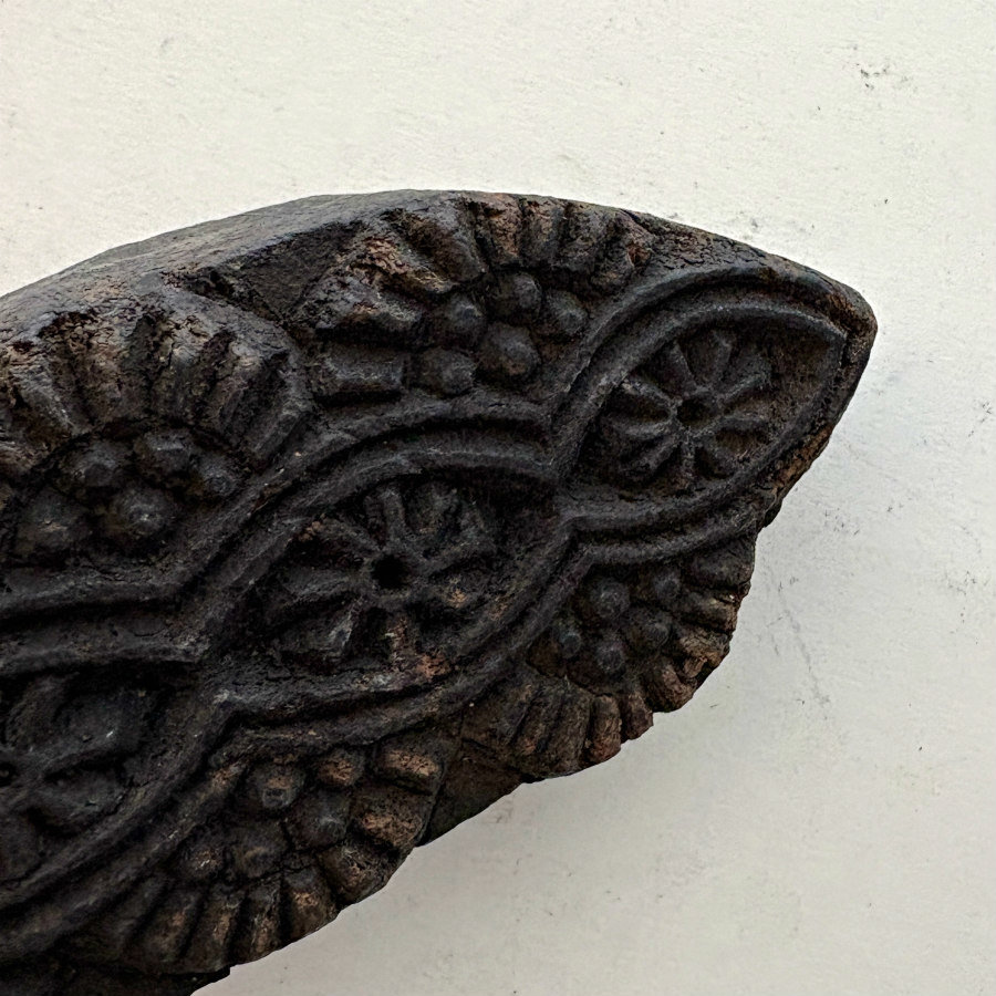 SOLD: Vintage Print Block Medium 10